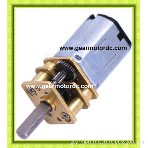 12mm Door Lock Electric DC Gear Motor 6v